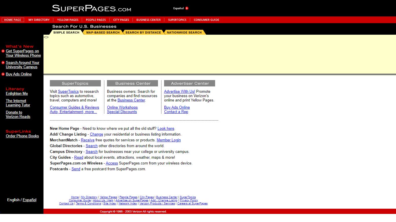 SuperPages: Yellow Pages, White Pages, Reverse Phone Book, Map ...